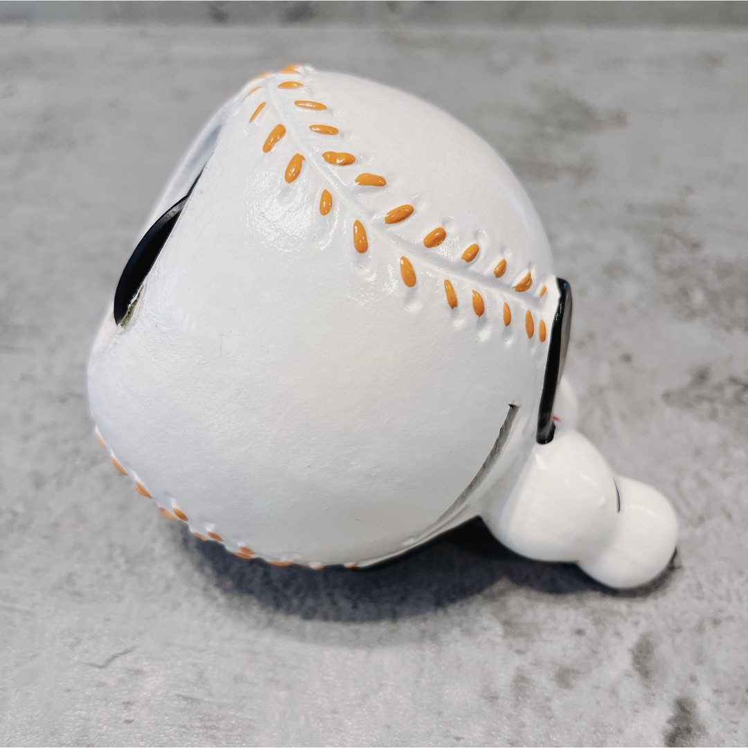 SNOOPY(スヌーピー)の希少 ヴィンテージ スヌーピー ベースボール コインバンク 野球 貯金箱 その他のその他(その他)の商品写真