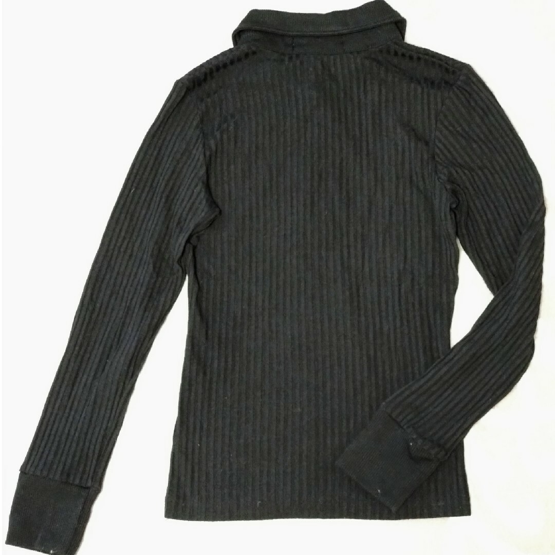 MARY QUANT(マリークワント)のマリークワント　ブラック襟付きニット レディースのトップス(ニット/セーター)の商品写真