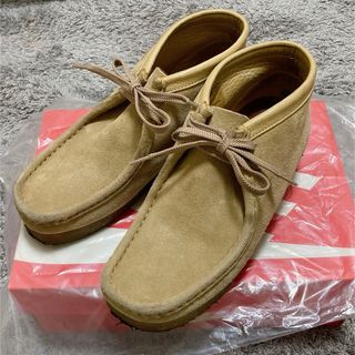 クラークス(Clarks)のクラークス ワラビー ベージュ 24.5 24 Clarks(ブーツ)