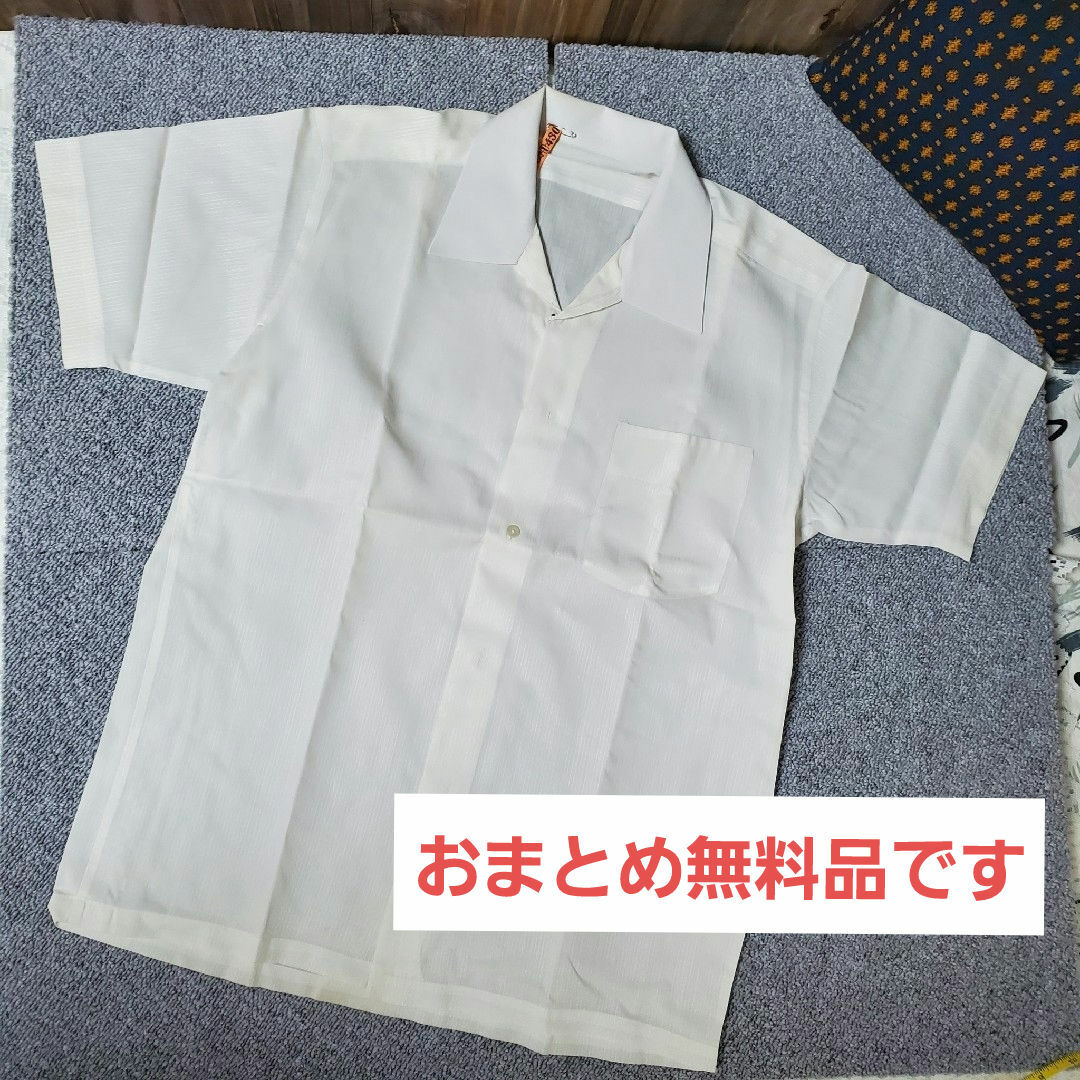 ワイシャツ ホワイト 半袖 メンズ 難あり メンズのトップス(シャツ)の商品写真