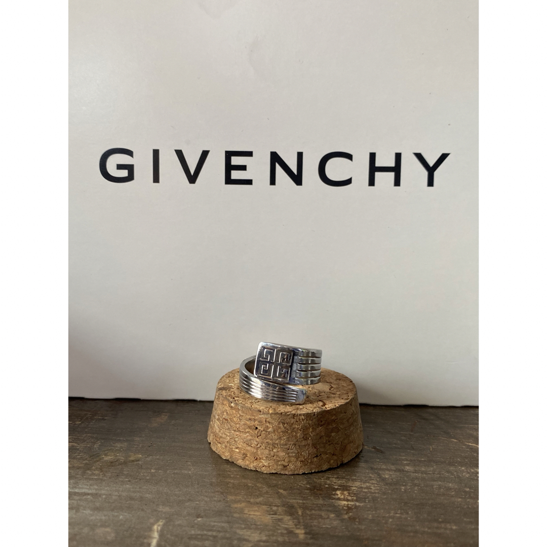 GIVENCHY(ジバンシィ)のGIVENCHY ジバンシィ　ジバンシー　指輪　平行巻き　螺旋巻き　2本セット メンズのアクセサリー(リング(指輪))の商品写真