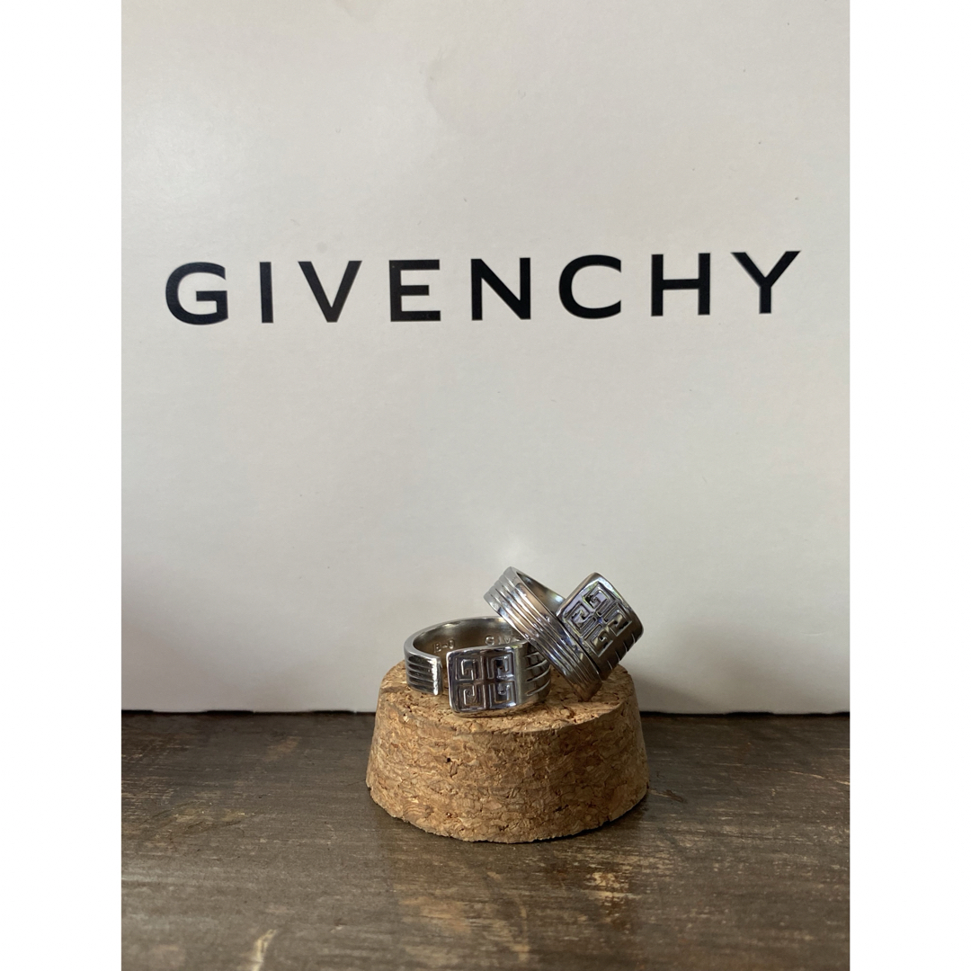 GIVENCHY(ジバンシィ)のGIVENCHY ジバンシィ　ジバンシー　指輪　平行巻き　螺旋巻き　2本セット メンズのアクセサリー(リング(指輪))の商品写真