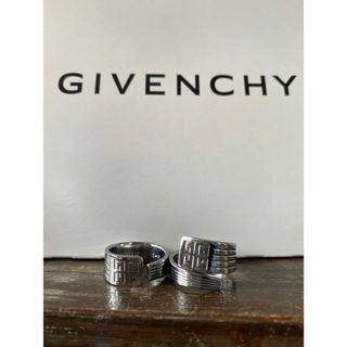 GIVENCHY ジバンシィ　ジバンシー　指輪　平行巻き　螺旋巻き　2本セット