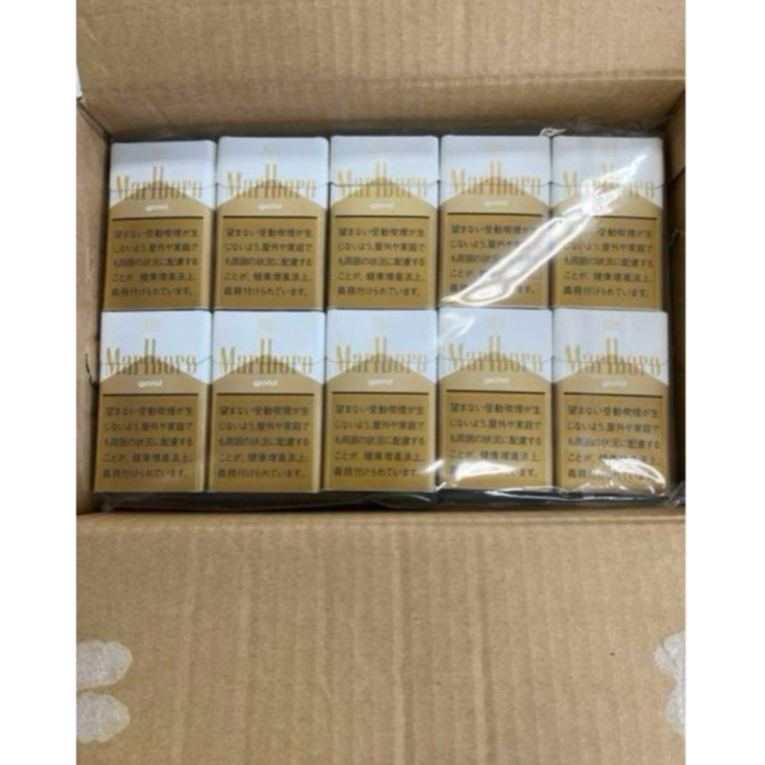たばこ　タバコ空き箱 マルボロゴールド 120箱 ハンドメイドの素材/材料(その他)の商品写真