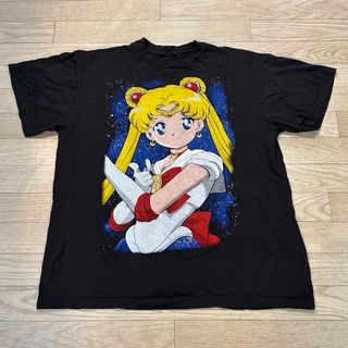 美少女戦士セーラームーン アニメTシャツ/アニメT/USED/古着/シングル(Tシャツ/カットソー(半袖/袖なし))