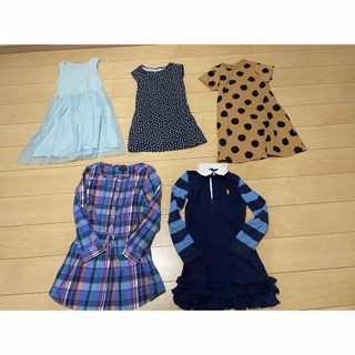 ポロラルフローレン(POLO RALPH LAUREN)の20女の子140程度本物ラルフローレン他ワンピース5点まとめ売り(ワンピース)