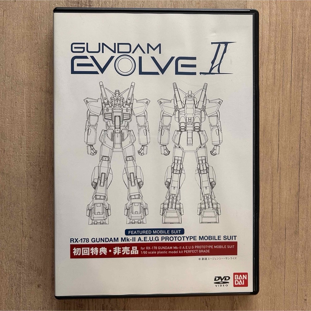 BANDAI(バンダイ)のガンダム GUNDAM EVOLVE Ⅱ DVD 非売品 エンタメ/ホビーのDVD/ブルーレイ(アニメ)の商品写真