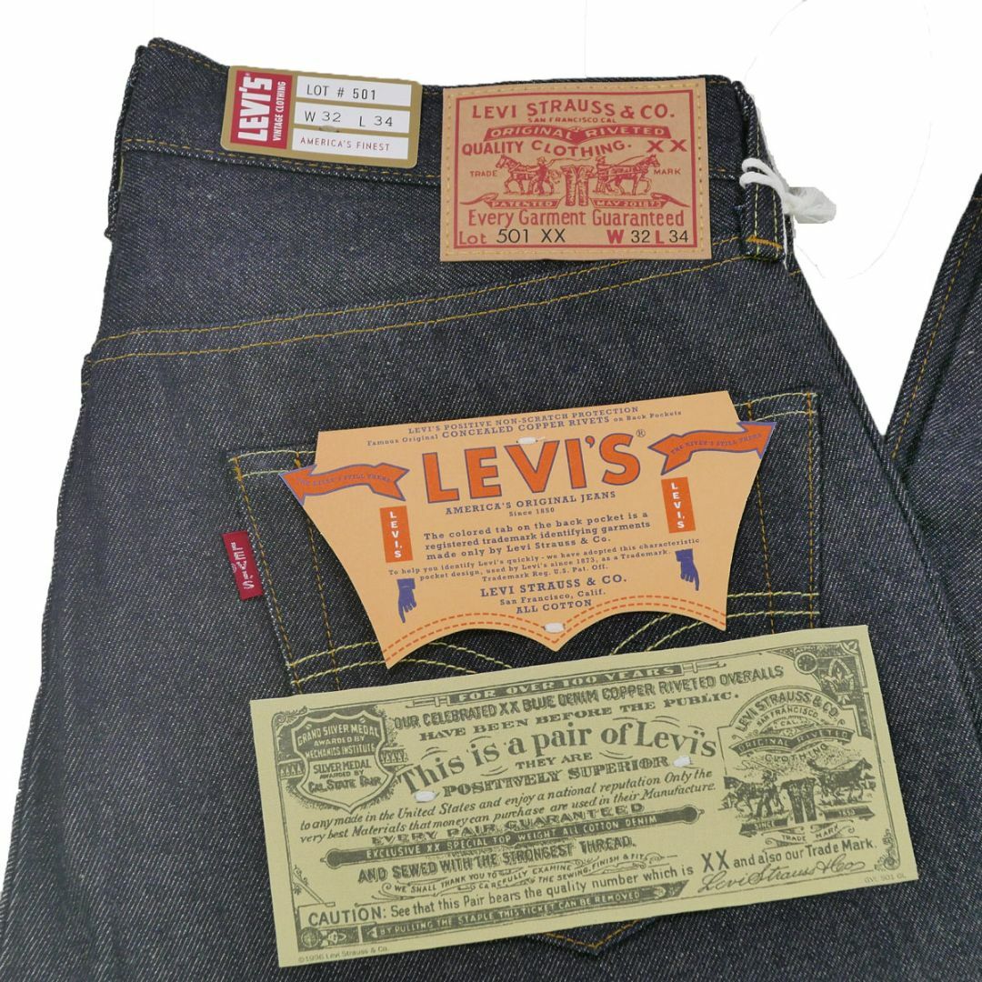 Levi's(リーバイス)の32　501XX　1955年モデル　リーバイス ビンテージ メンズのパンツ(デニム/ジーンズ)の商品写真