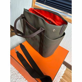 Hermes - エルメスバック サックドパンサージユグルーム キャンバス    カーキ