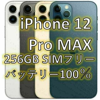 iPhone 12 Pro MAX ブルー 256 GB SIMフリー(スマートフォン本体)
