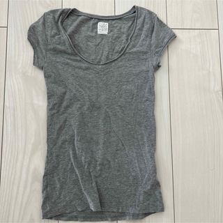 新品　ZARA Tシャツ グレー(Tシャツ(半袖/袖なし))