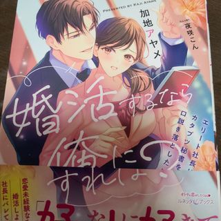 婚活するなら俺にすれば？～エリート社長はカタブツ秘書を口説き落としたい～(文学/小説)