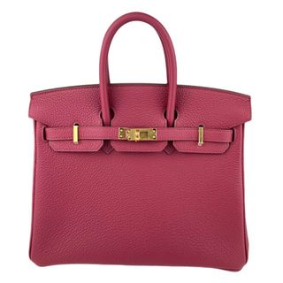 エルメス(Hermes)の新品 HERMES エルメス Birkin25 バーキン25 Ruby ルビー GHW ゴールド金具 Togo トゴ Stamp-B B刻印 ハンドバッグ(ハンドバッグ)