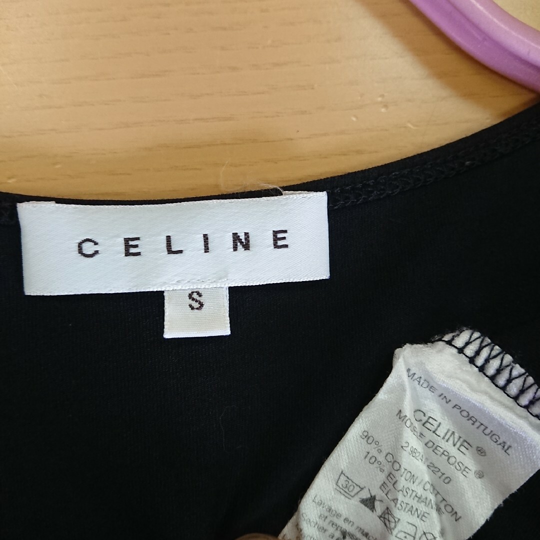 celine(セリーヌ)のCELINE サルキーロゴ 輪馬車 リンガーT レディースのトップス(カットソー(半袖/袖なし))の商品写真