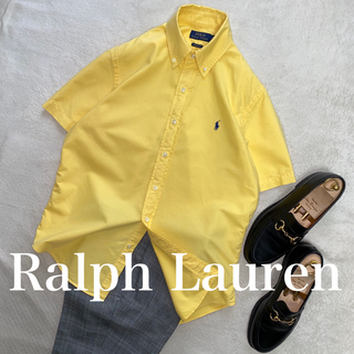 ポロラルフローレン(POLO RALPH LAUREN)のRalph Lauren 美品　M位　正規品　オクスフォード　涼感・清潔感(シャツ)