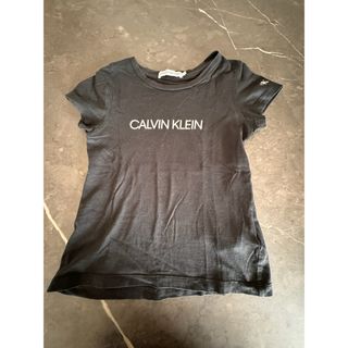 カルバンクライン(Calvin Klein)のカルバンクライン　 半袖Tシャツ 半袖 カットソー　ブラック　サイズ6 キッズ(Tシャツ/カットソー)