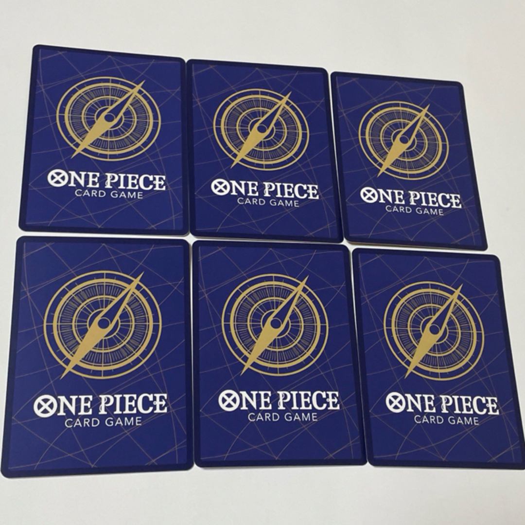ONE PIECE(ワンピース)のワンピース カードゲーム ブースターパック 6枚入り 新品未使用品 エンタメ/ホビーのトレーディングカード(Box/デッキ/パック)の商品写真