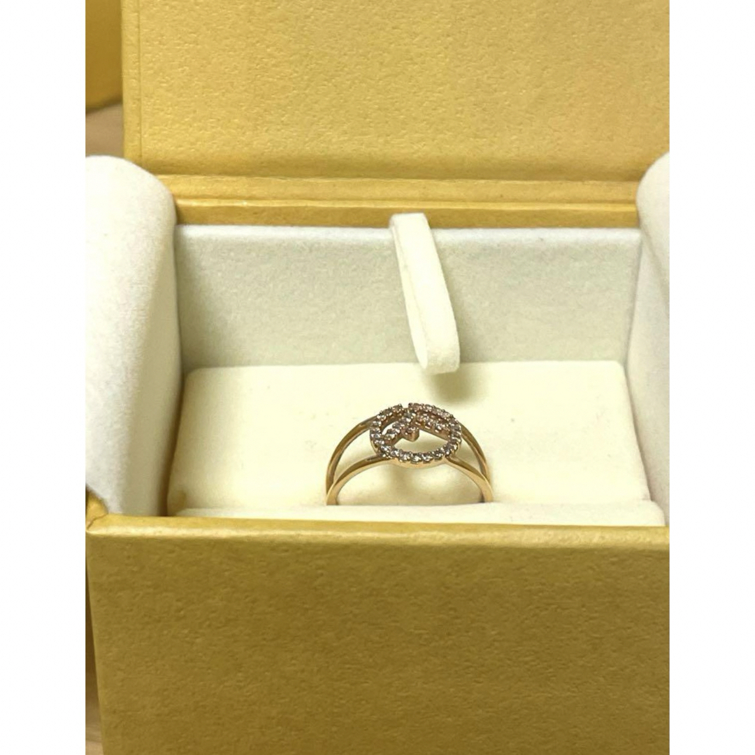 FENDI(フェンディ)のフェンディ FENDI リング 指輪 エフイズ  ローズゴールド Sサイズ レディースのアクセサリー(リング(指輪))の商品写真