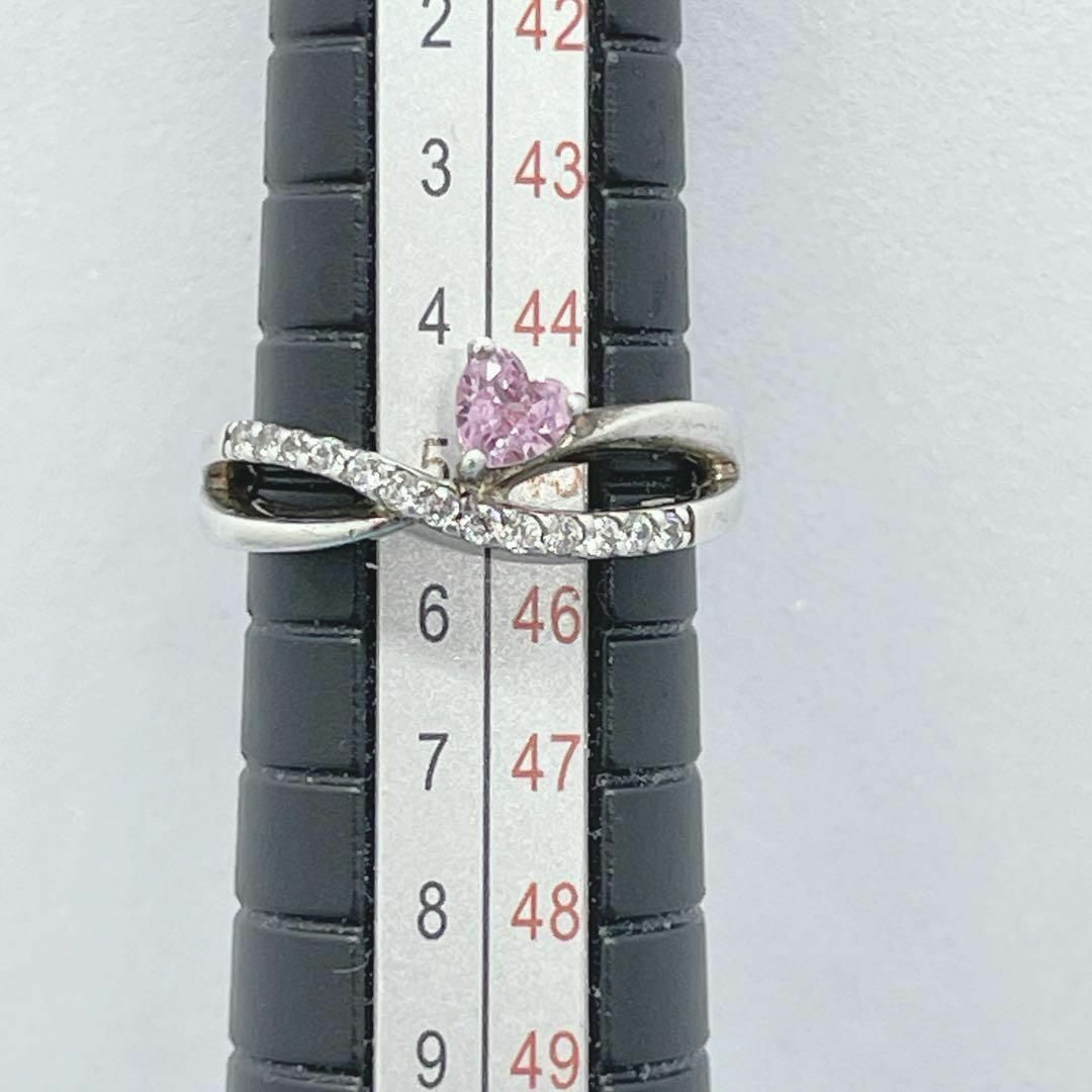 4℃(ヨンドシー)の4℃ SILVER 石付　ピンキーリング　5号 レディースのアクセサリー(リング(指輪))の商品写真