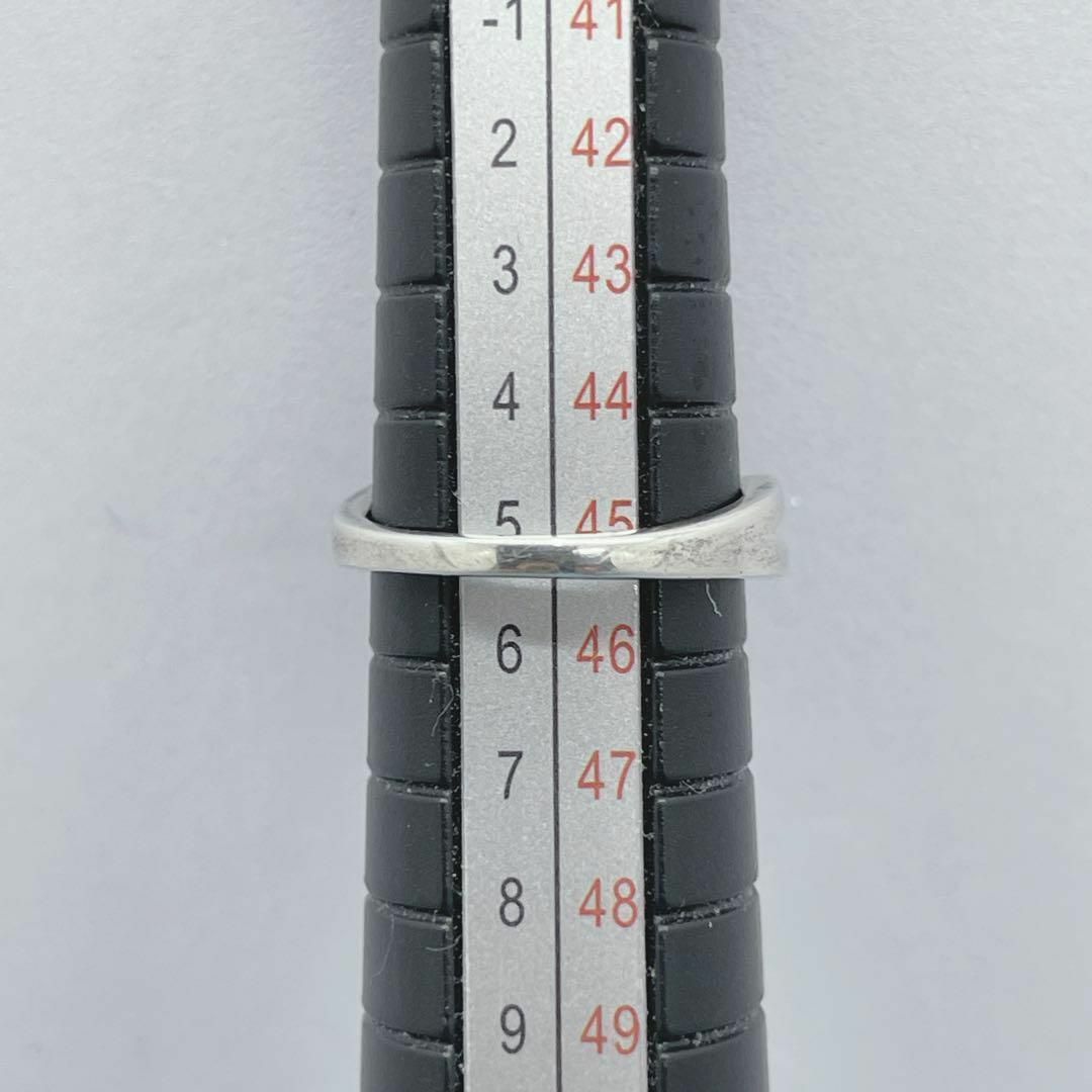 4℃(ヨンドシー)の4℃ SILVER 石付　ピンキーリング　5号 レディースのアクセサリー(リング(指輪))の商品写真