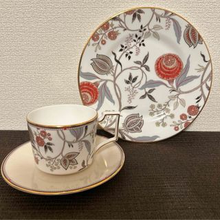 WEDGWOOD - ウェッジウッド　パシュミナ　カップ&ソーサー　デザートプレート　20.5cm