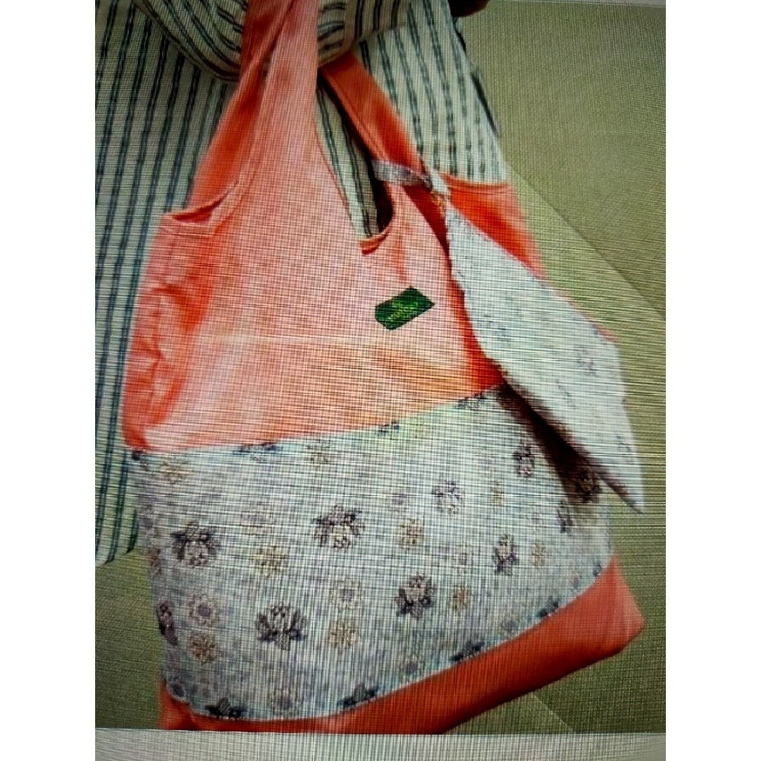 《20％OFF！》MINTON  新品！折りたたみバック＆ポーチ　カラー︰ピンク レディースのバッグ(エコバッグ)の商品写真