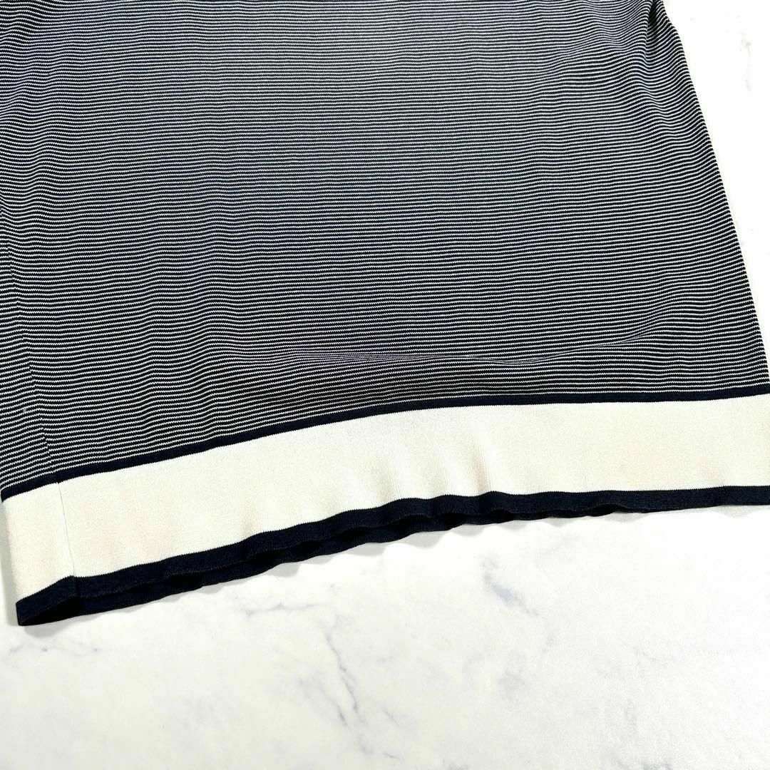 ルイヴィトン 半袖カットソー ボーダー柄 LVロゴ刺繍 グレー XL ルイヴィトン 半袖カットソー ボーダー柄 LVロゴ刺繍 グレー XL