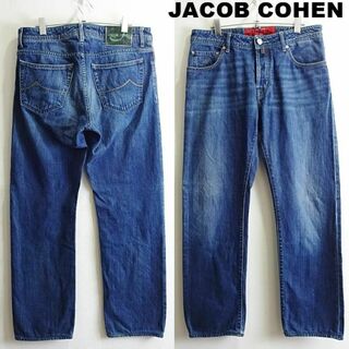 JACOB COHEN - ヤコブコーエン　J620　W84cm　ストレートデニム　藍青　イタリア製