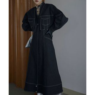 アメリヴィンテージ(Ameri VINTAGE)のAmeri vintage UND 3way denim DRESS(セット/コーデ)