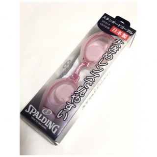 SPALDING - 新品　SPALDING  スイミングゴーグル　ピンク