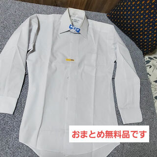 【silver】 ワイシャツ ホワイト 長袖 メンズ 難あり(シャツ)