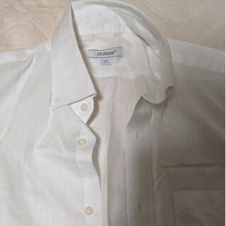 ワイシャツ　半袖　ホワイト(Tシャツ/カットソー(半袖/袖なし))
