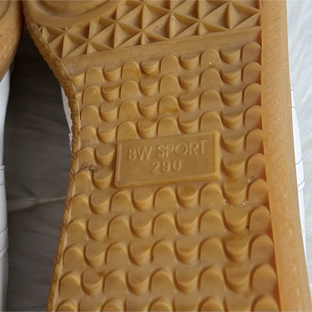 GERMAN TRAINER(ジャーマントレーナー)のジャーマントレーナー　本物 レザー　29センチ　BW SPOT ソール　刻印有 メンズの靴/シューズ(スニーカー)の商品写真