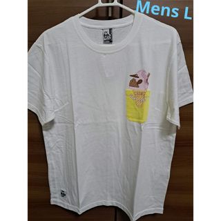 チャムス(CHUMS)のCHUMS 半袖 Tシャツ ホワイト Mens L(Tシャツ/カットソー(半袖/袖なし))