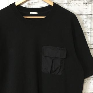 GU - 【希少】ジーユー GU ポケットTシャツ XL 黒 ヴィンテージ 古着