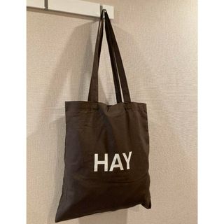 ダークブラウン 最新作 HAY 正規品　ヘイ トートバッグ(トートバッグ)