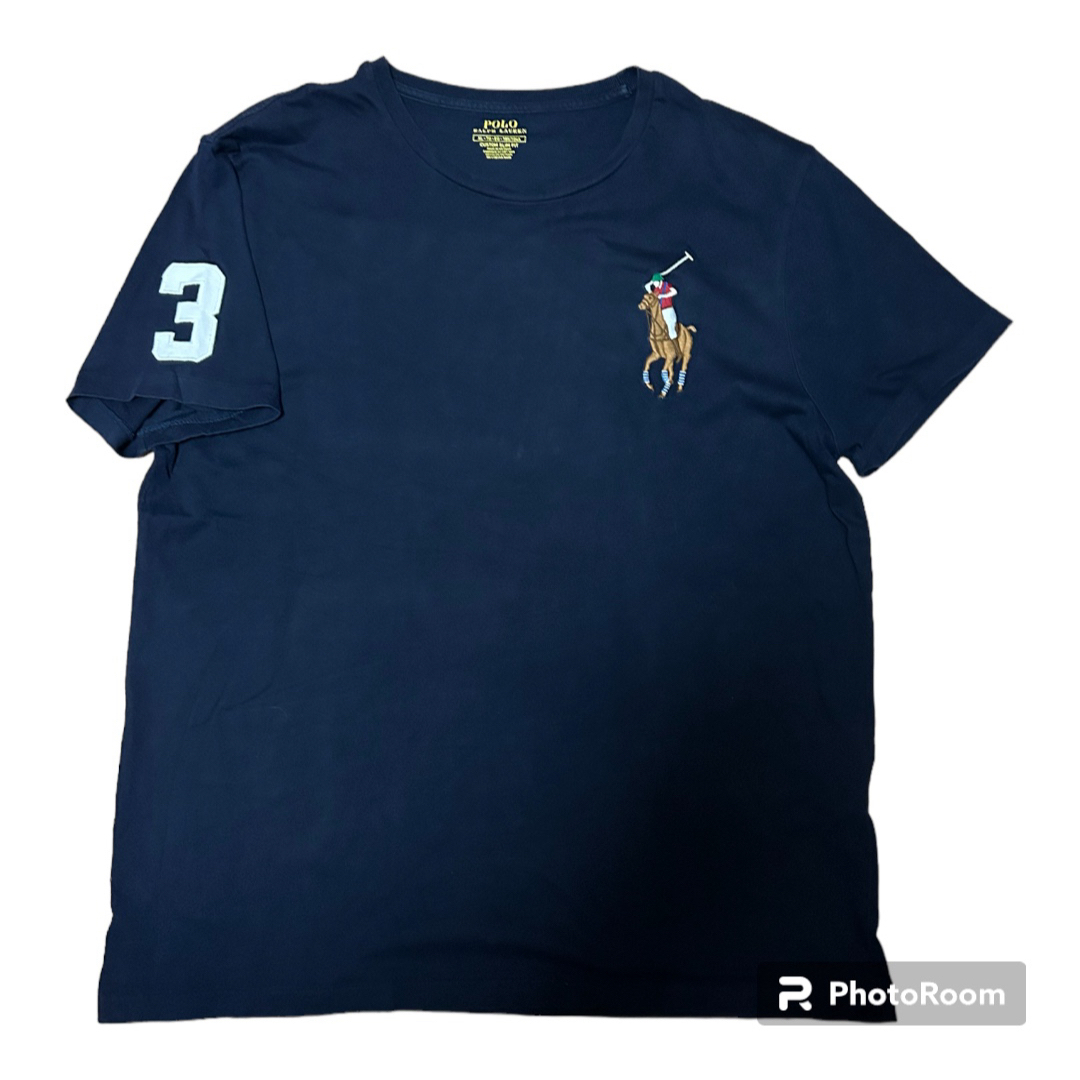 Ralph Lauren(ラルフローレン)の良品 POLO RALPH LAUREN ビッグポニー 刺繍 Tシャツ XL メンズのトップス(Tシャツ/カットソー(半袖/袖なし))の商品写真