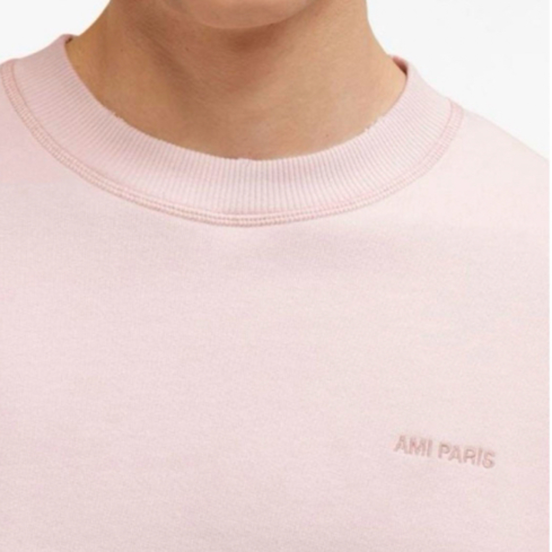 ami(アミ)のAmiparis フェイドアウト スウェットシャツ トレーナー ピンク アミパリ レディースのトップス(トレーナー/スウェット)の商品写真