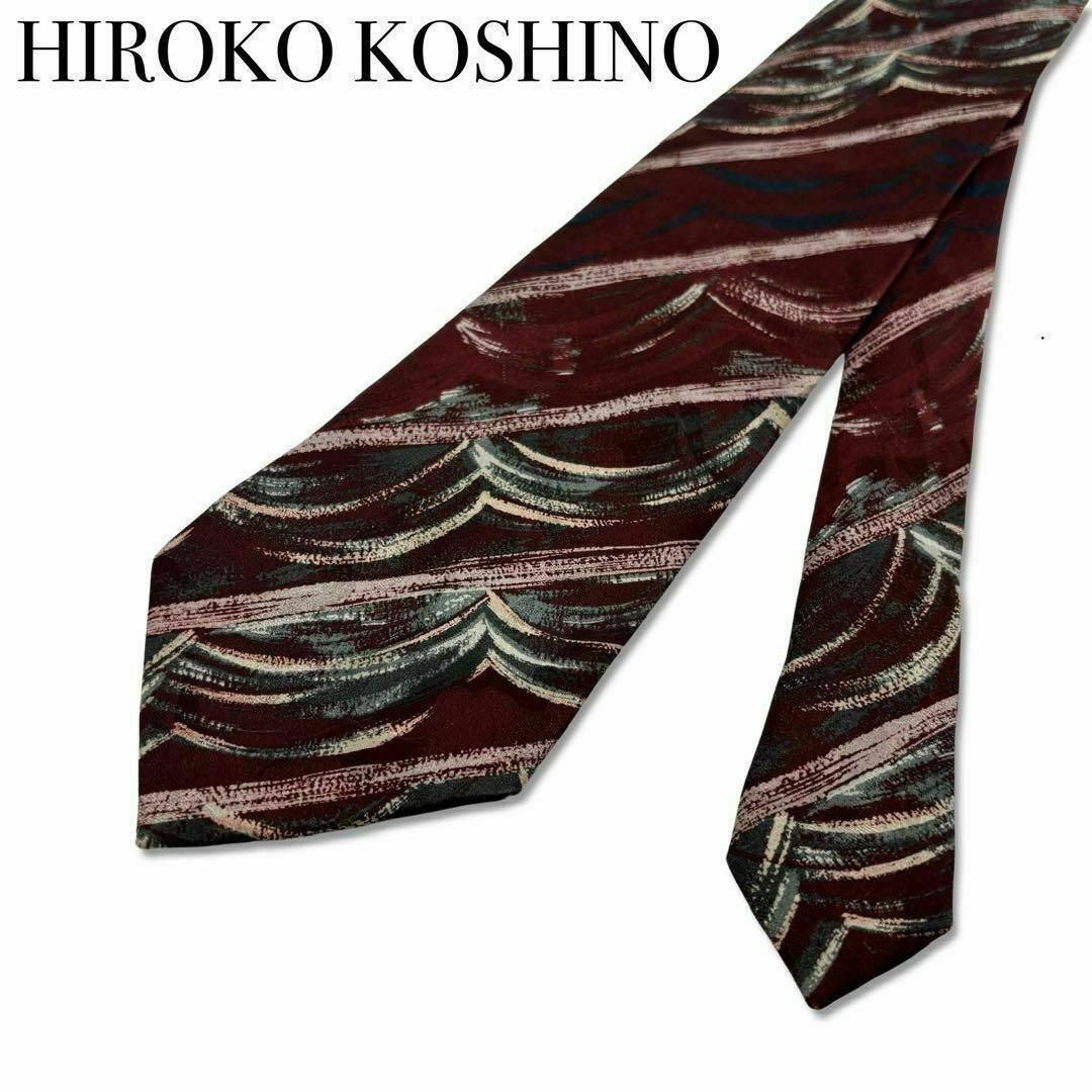 HIROKO KOSHINO(ヒロココシノ)の【こし01】 ヒロココシノ　ネクタイ ビジネス メンズのファッション小物(ネクタイ)の商品写真