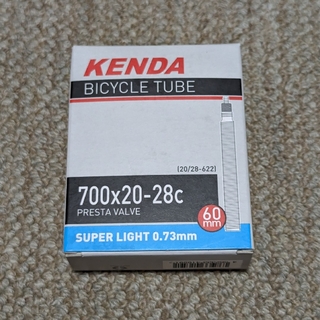 ケンタ(KENDA)のクロスバイク ロードバイク チューブ 700×20-28c(パーツ)