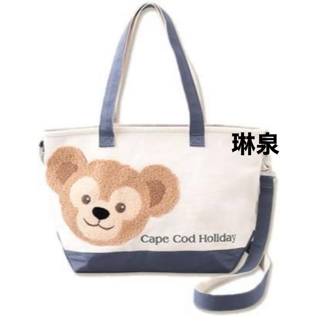 Disney(ディズニー)の東京ディズニーシー　 ダッフィー トートバッグ　ケープコット　ショルダーバッグ　 レディースのバッグ(ショルダーバッグ)の商品写真