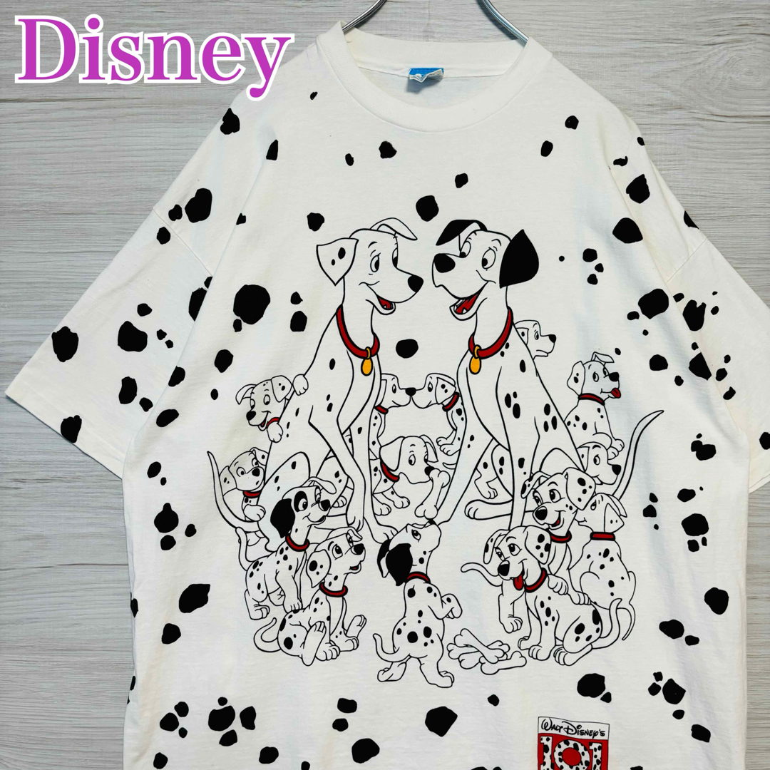 Disney - 【両面デザイン】ディズニー 101匹わんちゃん Tシャツ Disney - 【両面デザイン】ディズニー 101匹わんちゃん Tシャツ