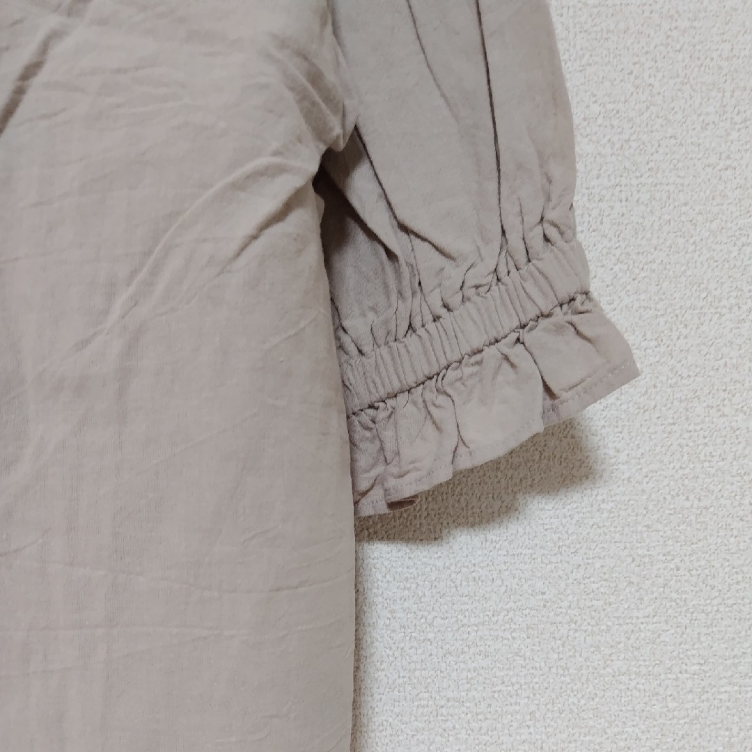SM2(サマンサモスモス)のギャザー羽織り８分袖ブラウス レディースのトップス(シャツ/ブラウス(長袖/七分))の商品写真