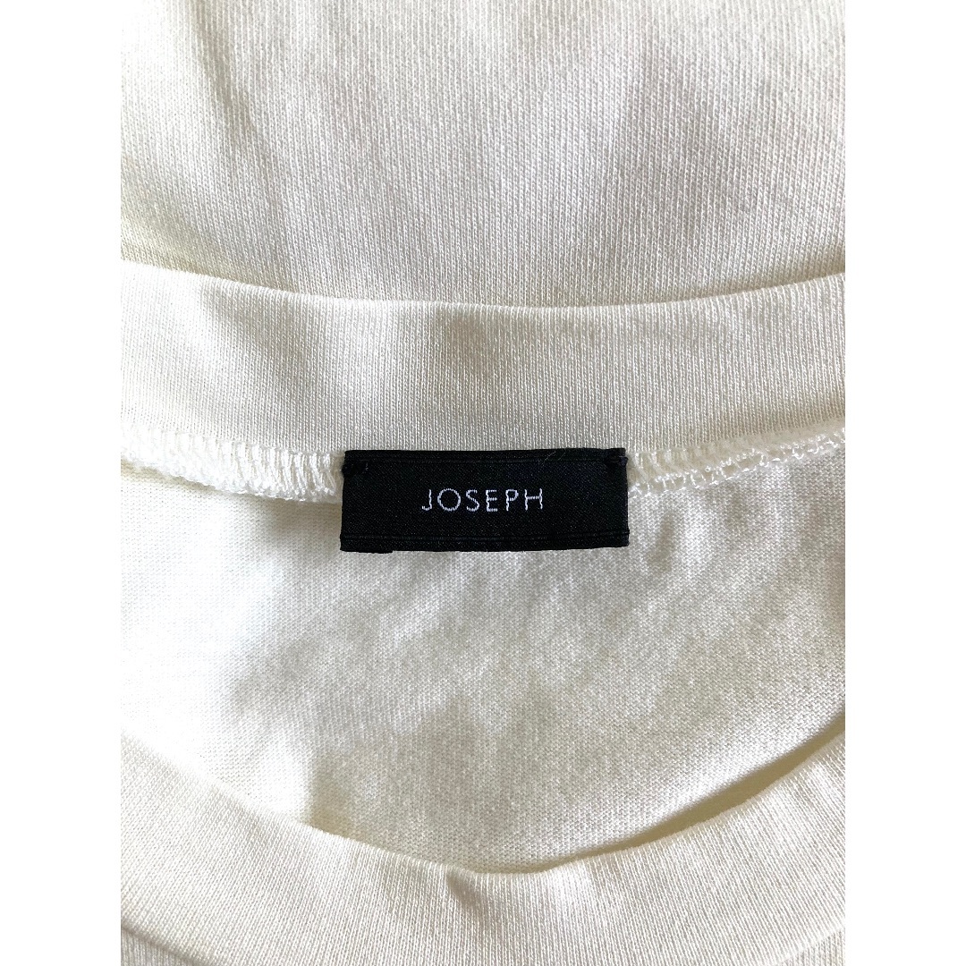 JOSEPH(ジョゼフ)のJoseph　ジョゼフ　ペーパージャージTシャツ（超美品！） レディースのトップス(カットソー(半袖/袖なし))の商品写真