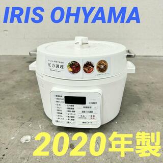 アイリスオーヤマ(アイリスオーヤマ)の15767 電気圧力鍋 IRIS OHYAMA PC-MA4 2020年製 4L(調理機器)
