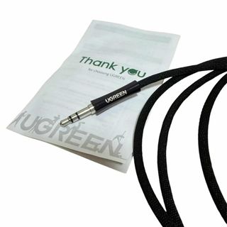 新品 UGREEN オーディオケーブル 3.5mm 銅シェル付 オスオス 1m(その他)