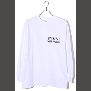 WACKO MARIA - 未使用品 24SS ワコマリア ネックフェイス SIZE:M ロゴ 長袖Tシャツ