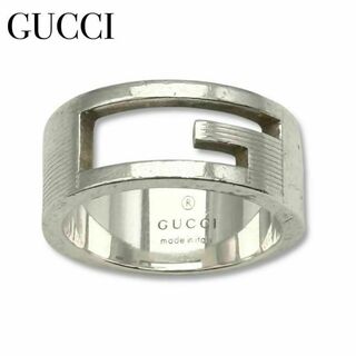 Gucci - グッチ ブランデッドG SV925 リング 指輪 約11号 レディース シルバー