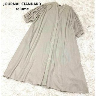 JOURNAL STANDARD relume - JOURNAL STANDARD relumeリネンレーヨンワンピースサイズＦ