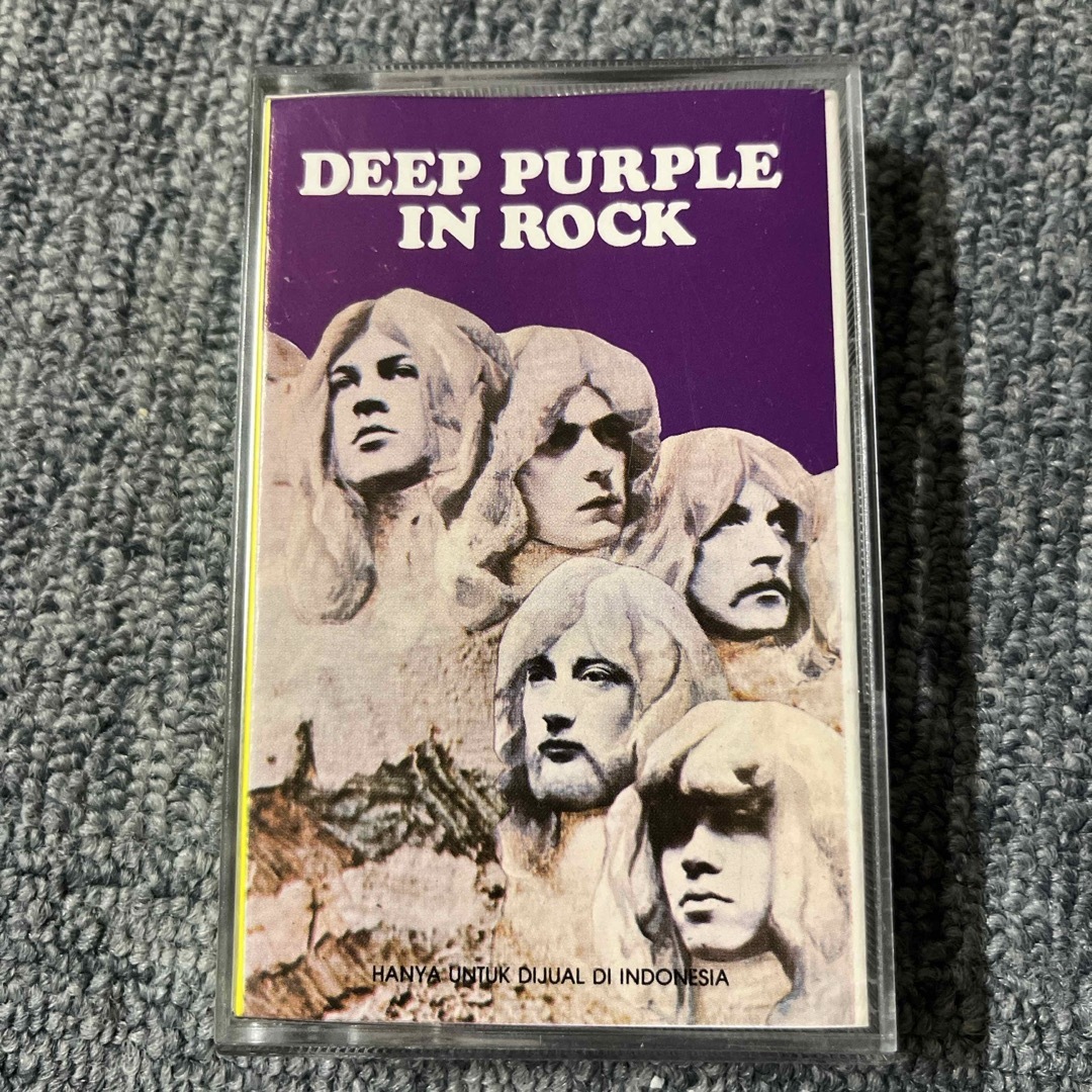 DEEP PURPLE IN ROCK カセットテープ チケットの音楽(海外アーティスト)の商品写真